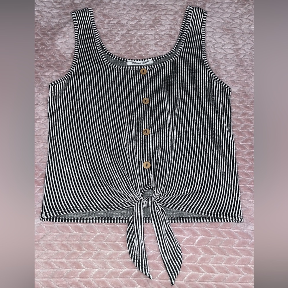 Caution To The Wind tank top